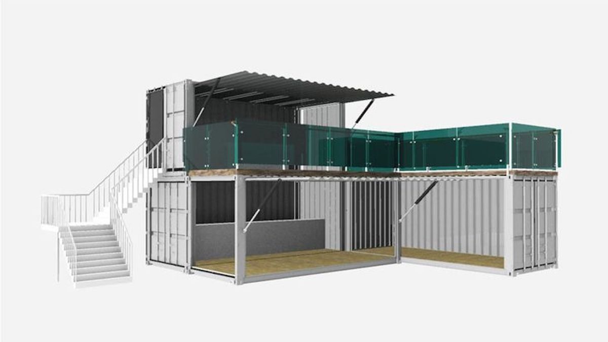 sewa Kontainer Office 20 Feet. Jual Container Office, Jual Kontainer Gudang